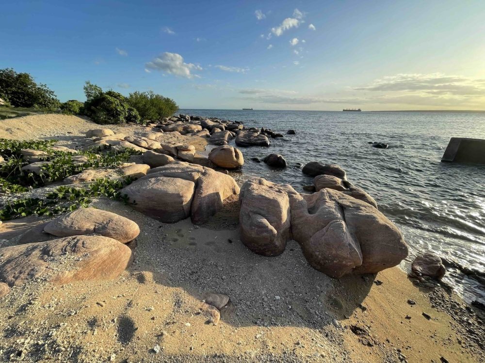 Groote Eylandt beach at sunset